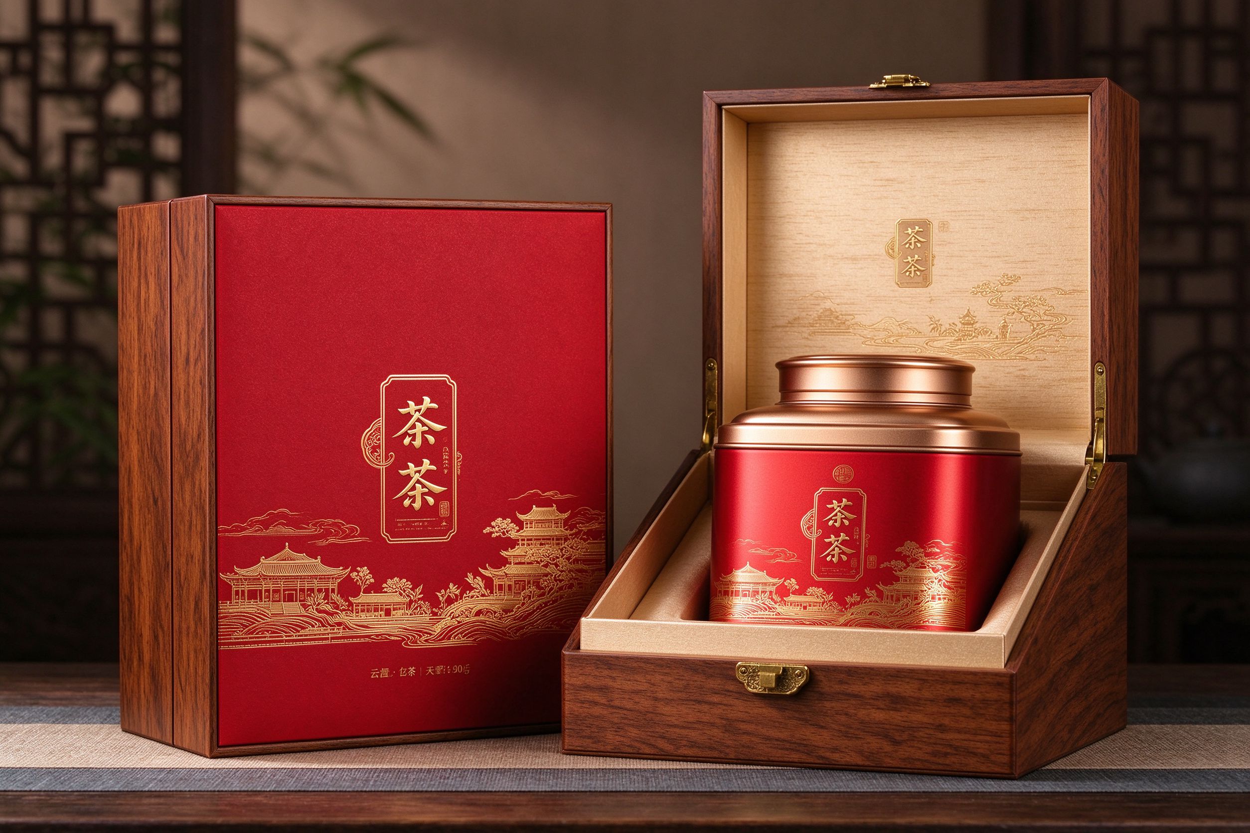 喜舟乌龙茶礼盒包装设计